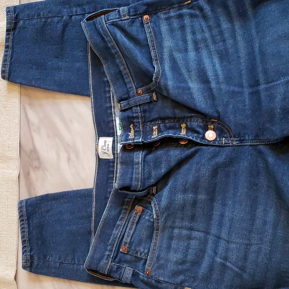 J. Crew buttonfly toothpick skinny 31T